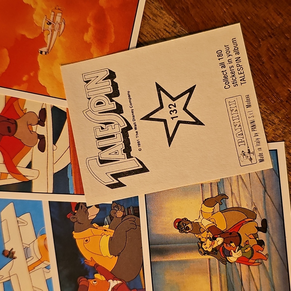 Disney's Tale Spin Panini Stickers For Your Album - Picture 12 of 12